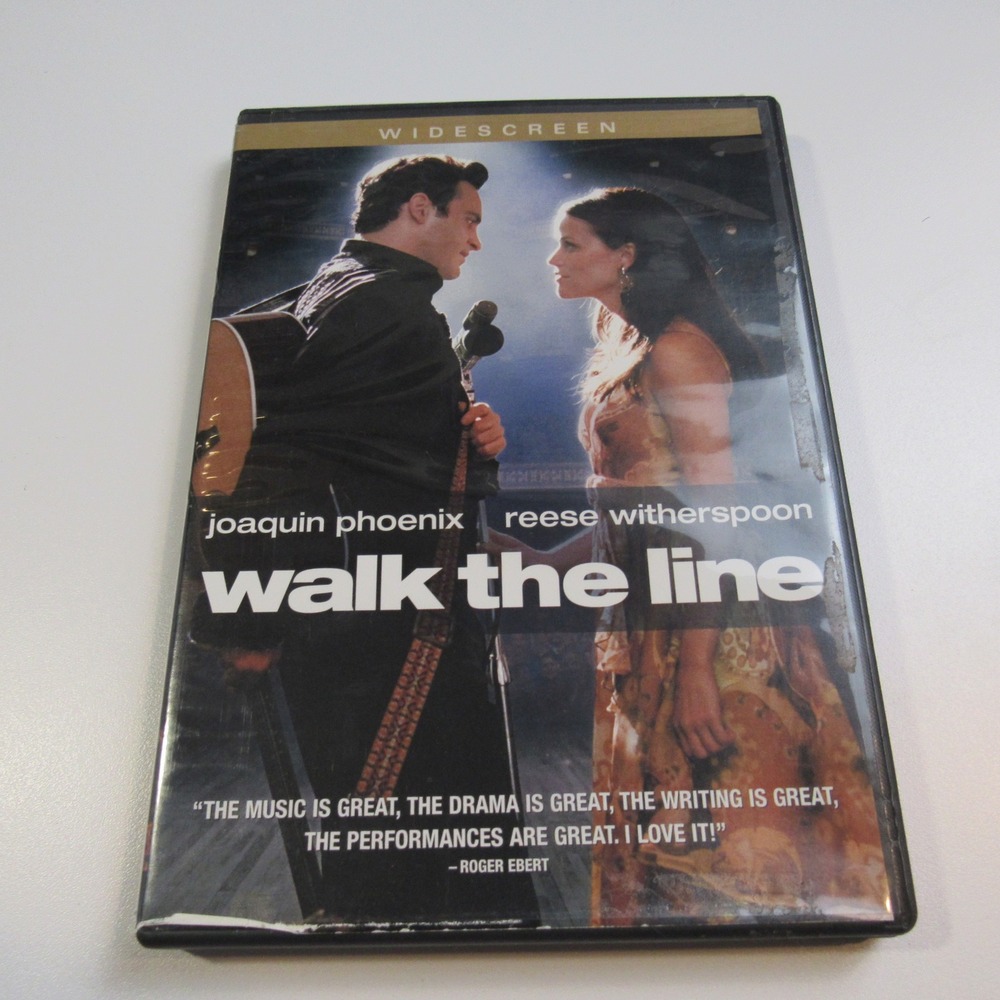 Walk the Line DVD Widescreen Joaquin‎ Phoenix Reese Witherspoon Movie Film